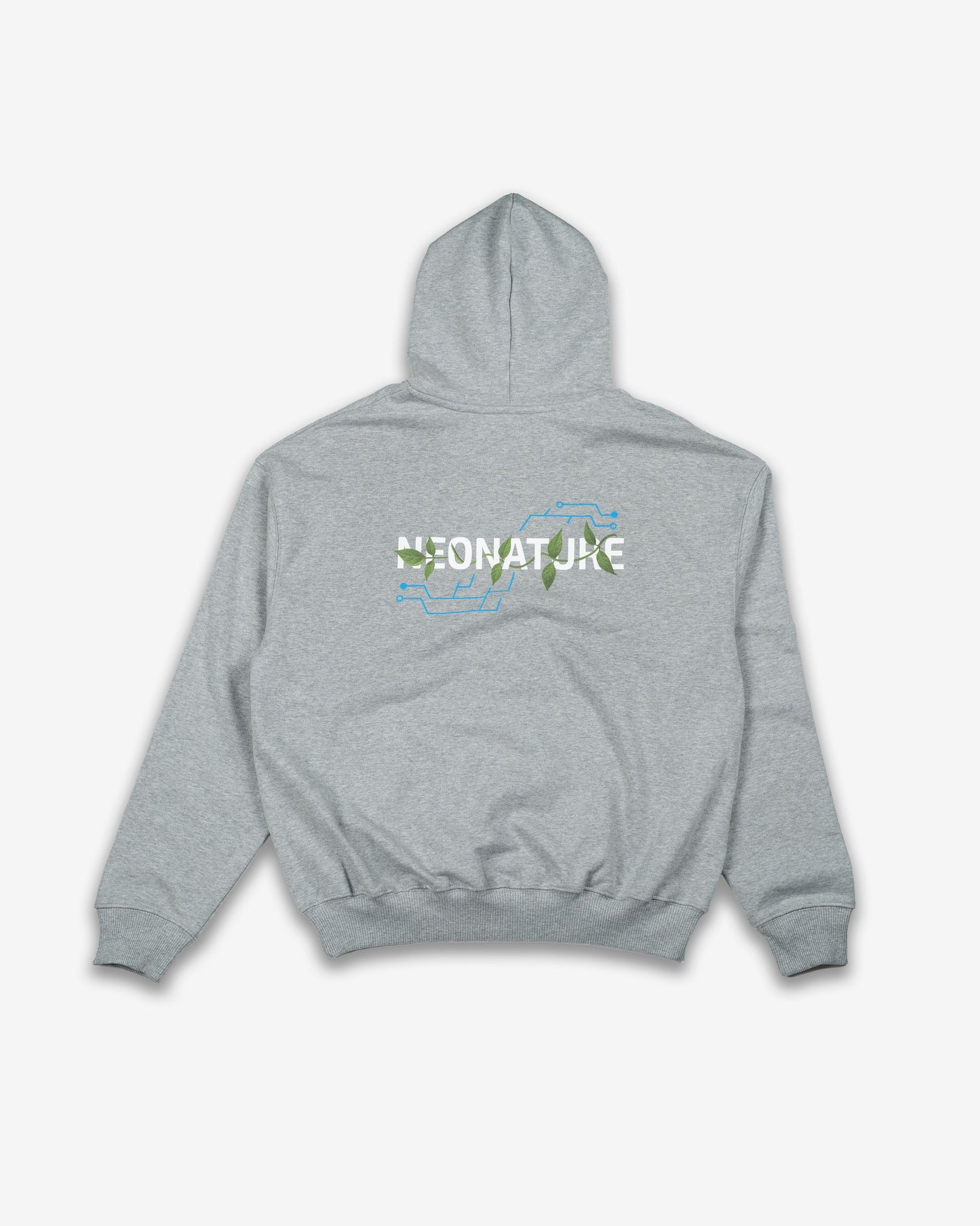 Neo Nature Circuit Vine Boxy Hoodie